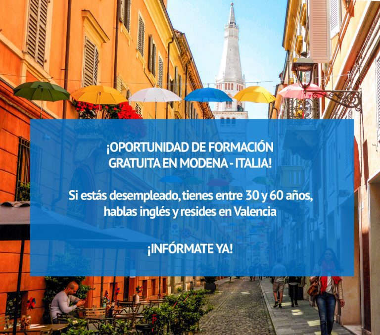 Formación para adultos desempleados de Valencia en Italia